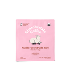 Organic Vanilla Cold Brew Elephant Large Coffee Bags  Product Shot Front