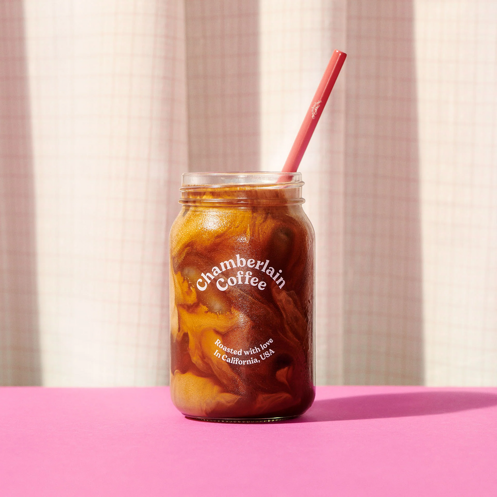 Large Cold Brew Mason Jar