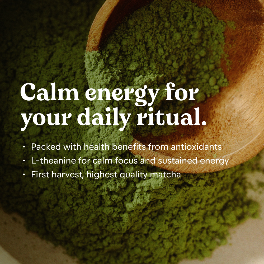Ceremonial Vanilla Matcha Green Tea Powder