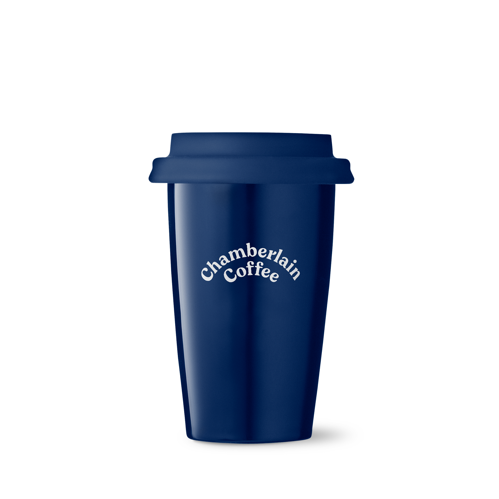 Navy Ceramic Mug  Product Shot Front