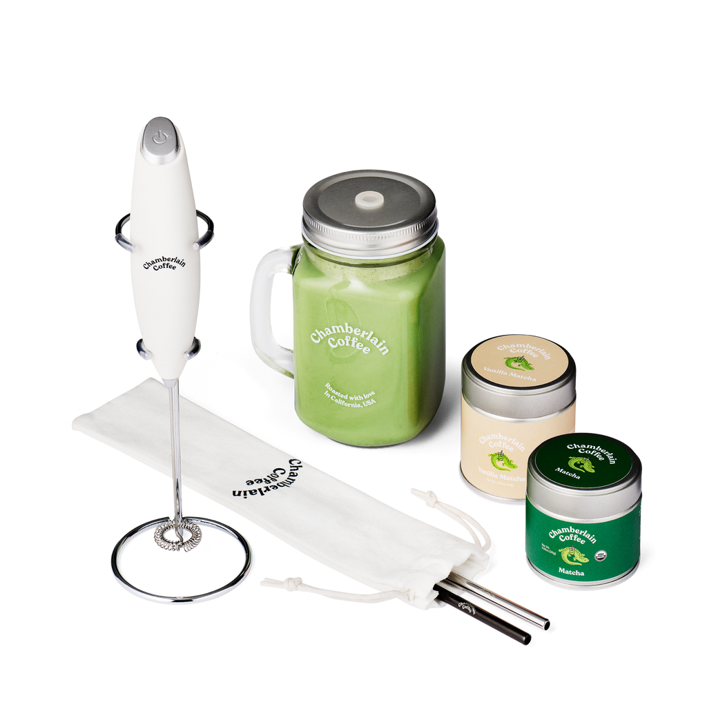 XL Matcha Starter Pack Default Title Product Shot Above